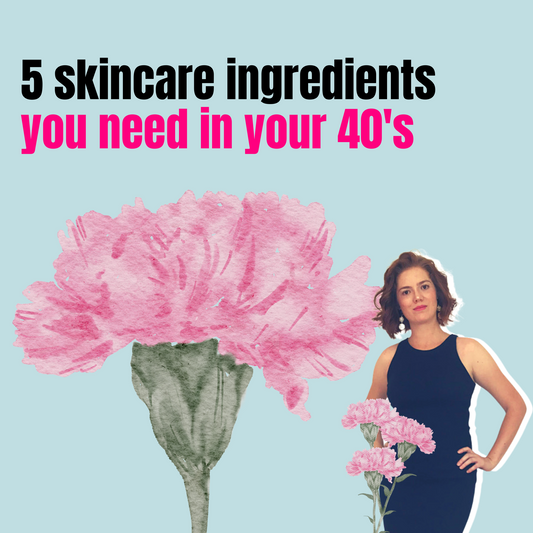 5 Skincare Ingredients you need in your 40's