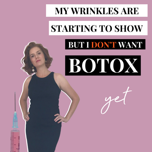 [Video] Don't want botox but I have wrinkles