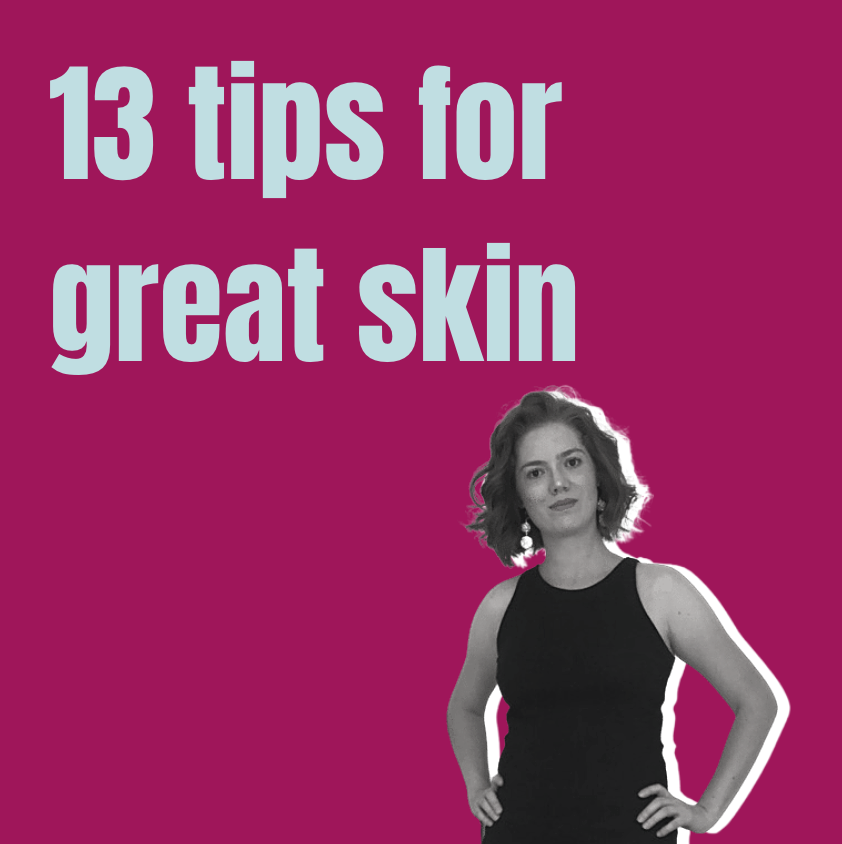 13 tips for great skin | Caroline Hirons book #shorts #skincare