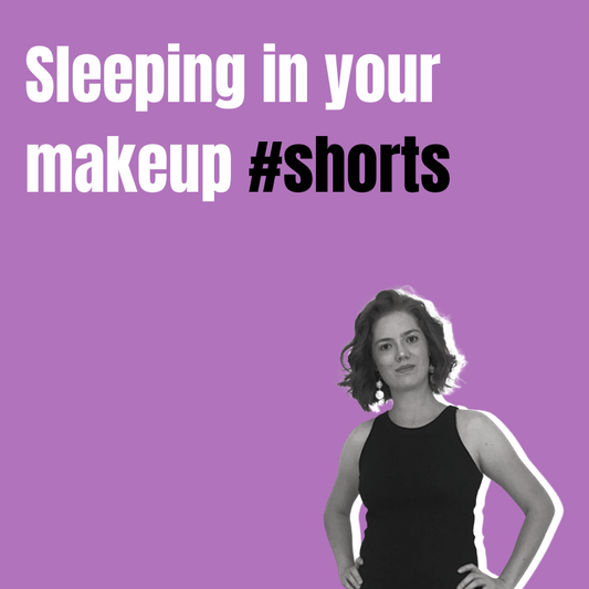 Sleeping in your makeup | Caroline Hirons Book #skincare #skincaremyths #antiaging