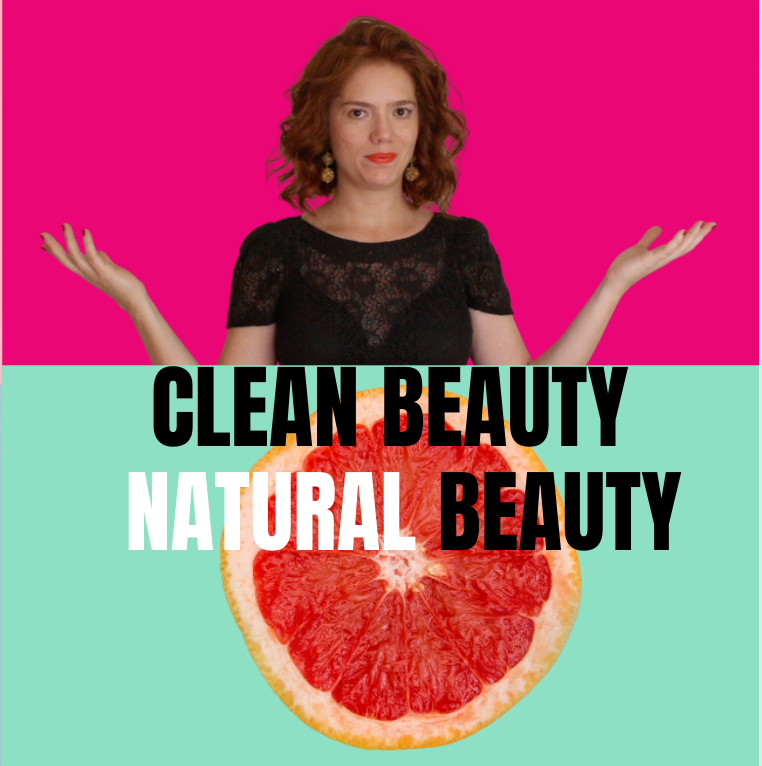 Clean beauty skincare vs natural organic skincare