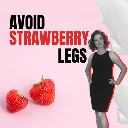 How to avoid strawberry legs or waxing bumps